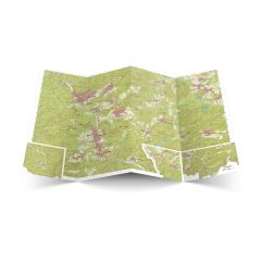 topographische Karte Kletterfelsen Pfalz