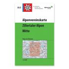 AV-Karte 35/2 Zillertaler Alpen Mitte