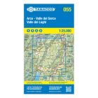 Tabacco Karte 55 Arco – Valle Del Sarca – Valle Dei Laghi 1:25.000 mit Skirouten