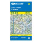 Tabacco Karte 08 Ortles/Ortler - Cevedale - Ortlergebiet 1:25.000 mit Skirouten