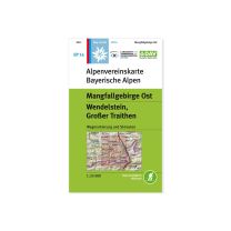 Skitouren Karte Mangfallgebirge Ost