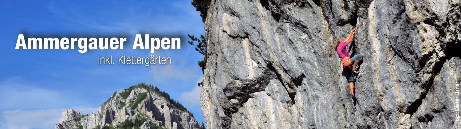 Ammergauer Alpen - inklusive Klettergärten um Füssen