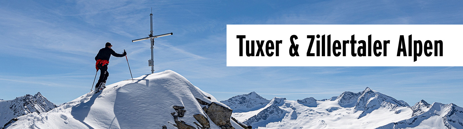 Skitourenführer - Tuxer und Zillertaler Alpen