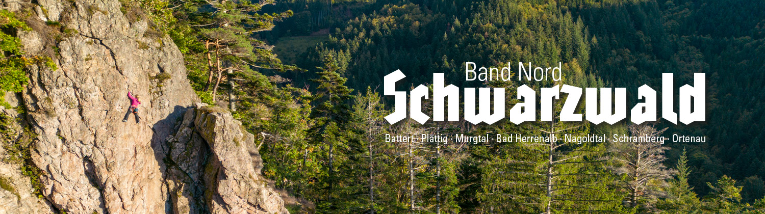 Sportkletterführer Schwarzwald Nord inklusive Battert