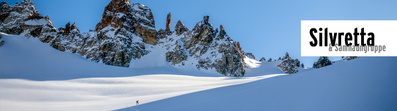 Silvretta & Samnaungruppe - Skitourenführer Skitourenatlas - Silvretta & Samnaungruppe