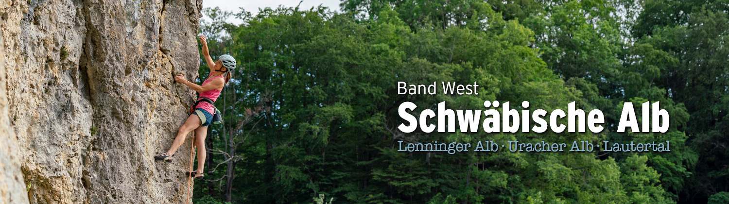 Sportkletterführer Schwäbische Alb - Band West Sportkletterführer Schwäbische Alb - Band West